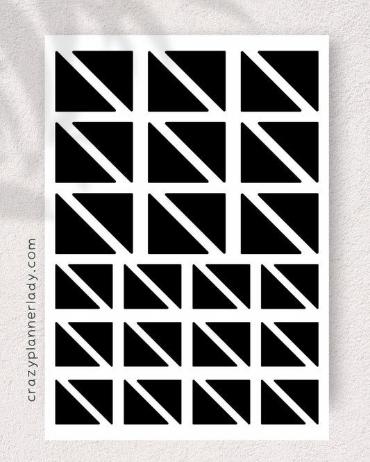 Neutral minimalist sticker sheet in beige, black, and soft tones – ideal for bullet journaling, creative planning, and aesthetic journaling setups.