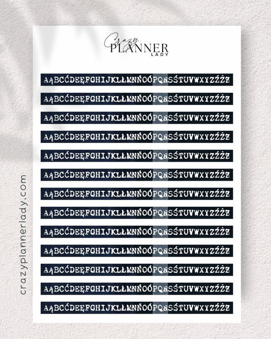 Neutral minimalist sticker sheet in beige, black, and soft tones – ideal for bullet journaling, creative planning, and aesthetic journaling setups.
