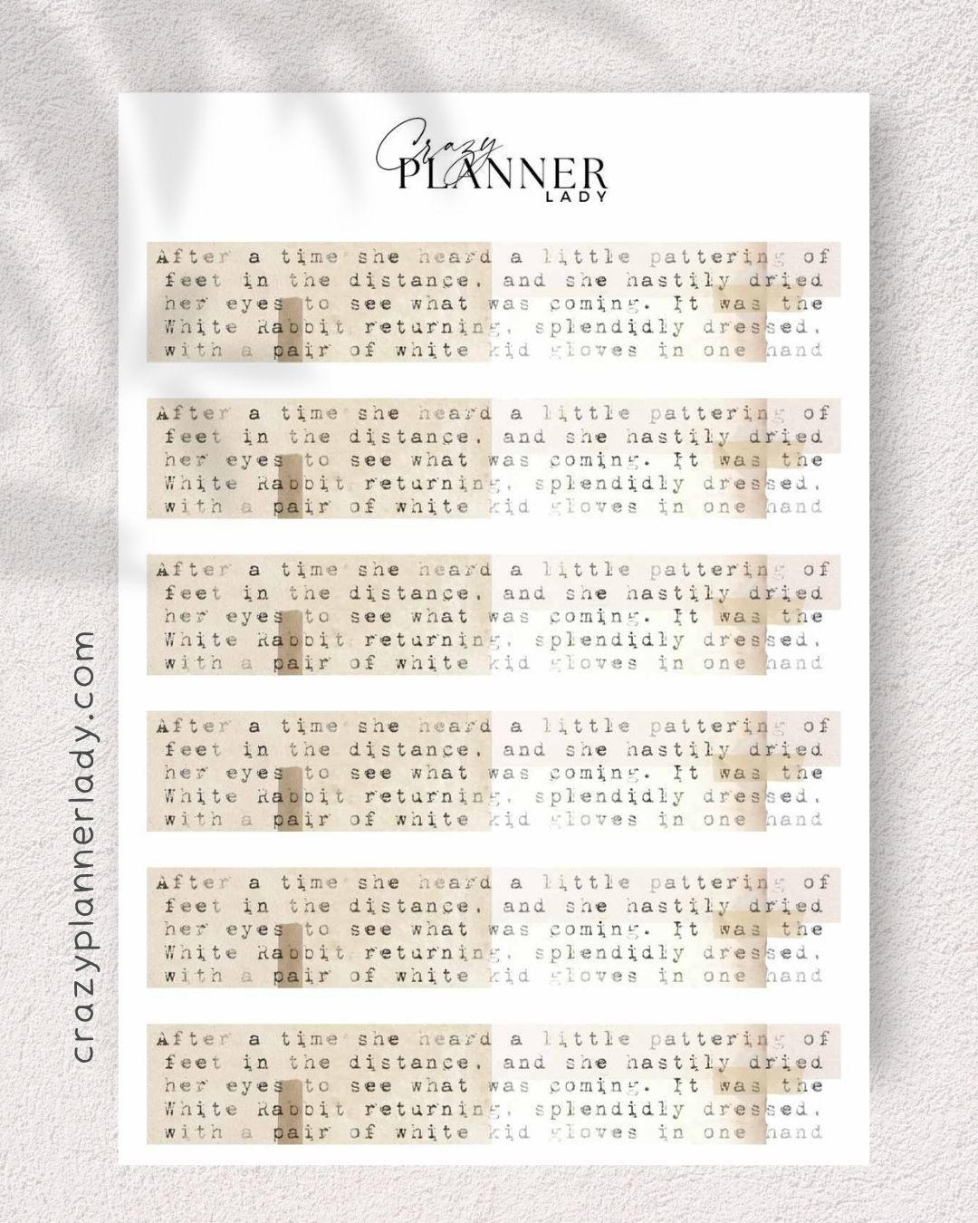 Neutral minimalist sticker sheet in beige, black, and soft tones – ideal for bullet journaling, creative planning, and aesthetic journaling setups.
