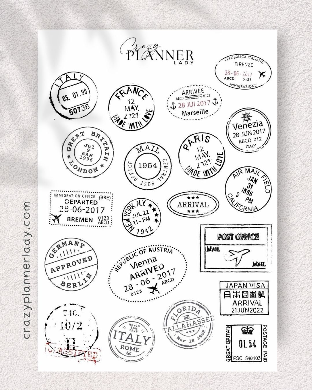 Neutral minimalist sticker sheet in beige, black, and soft tones – ideal for bullet journaling, creative planning, and aesthetic journaling setups.
