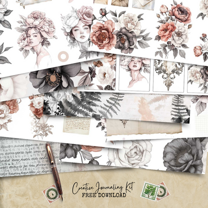 Creative Journal Starter Kit - Get this Printable Freebie with orders ₹499+