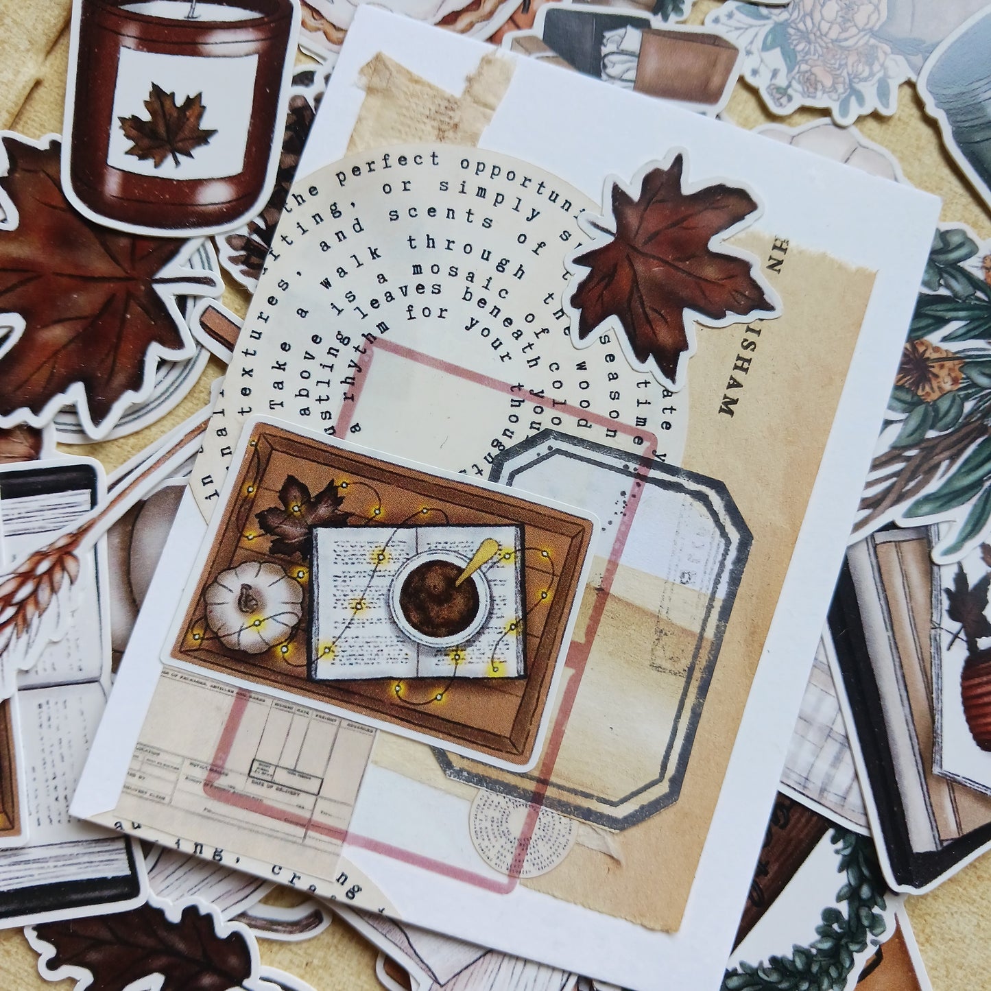 Sticker Pack - Autumn Clear Frames