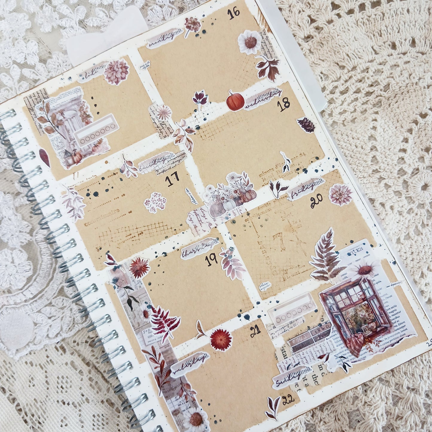 Sticker sheet - Autumn Washi Strips