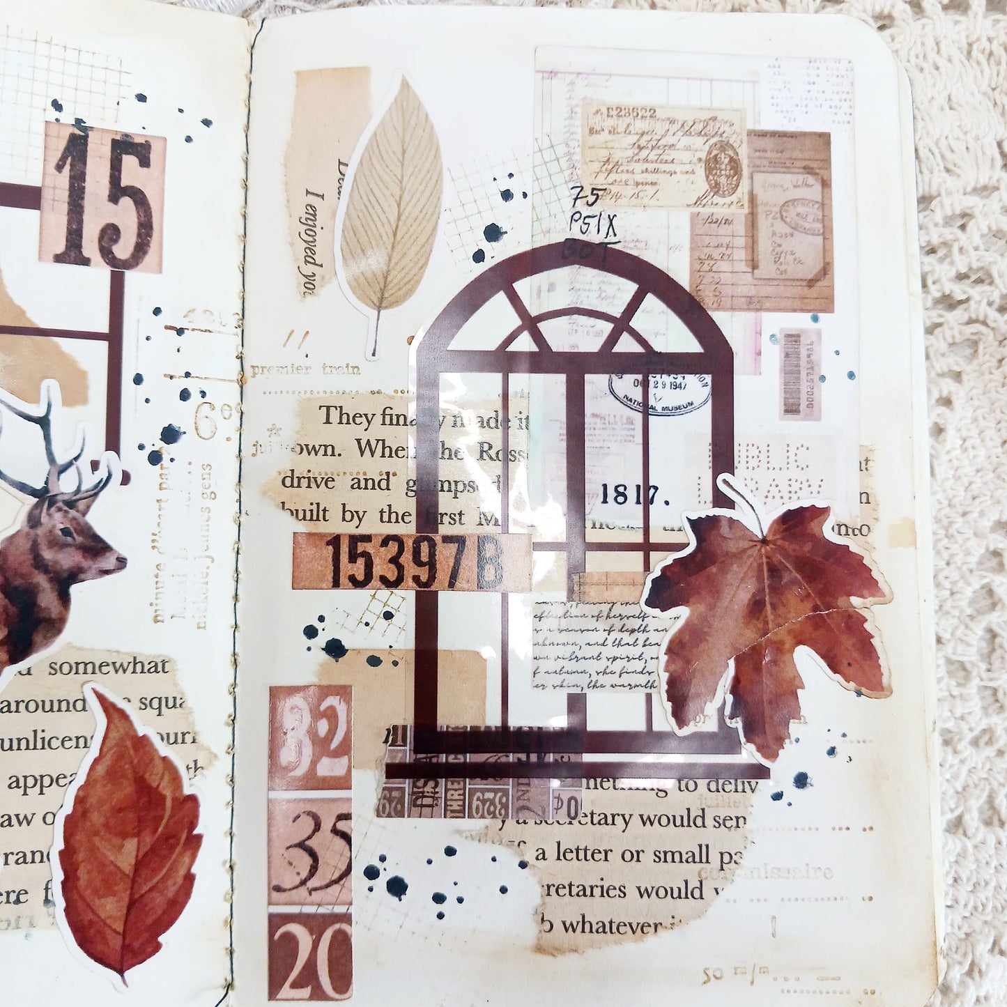 Sticker sheet - Autumn Washi Strips