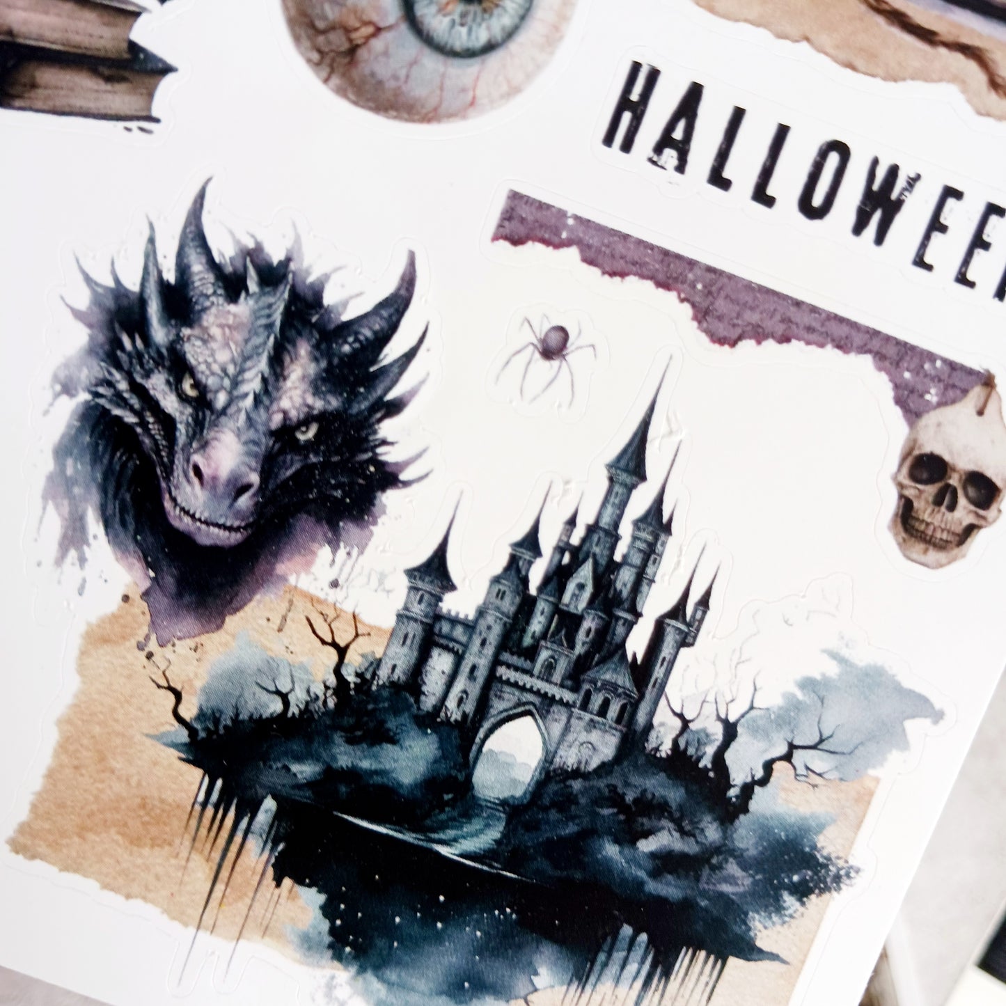 Sticker sheet - Halloween Cursed Kingdom