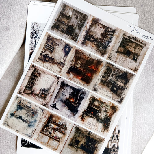 Sticker sheet - Halloween Washi Strips