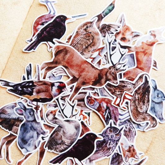 Sticker Pack -  Autumn Animals