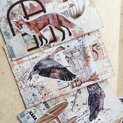 Sticker Pack -  Autumn Animals