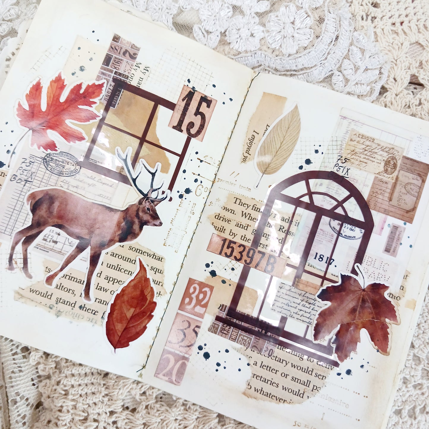Sticker Pack -  Autumn Leaves