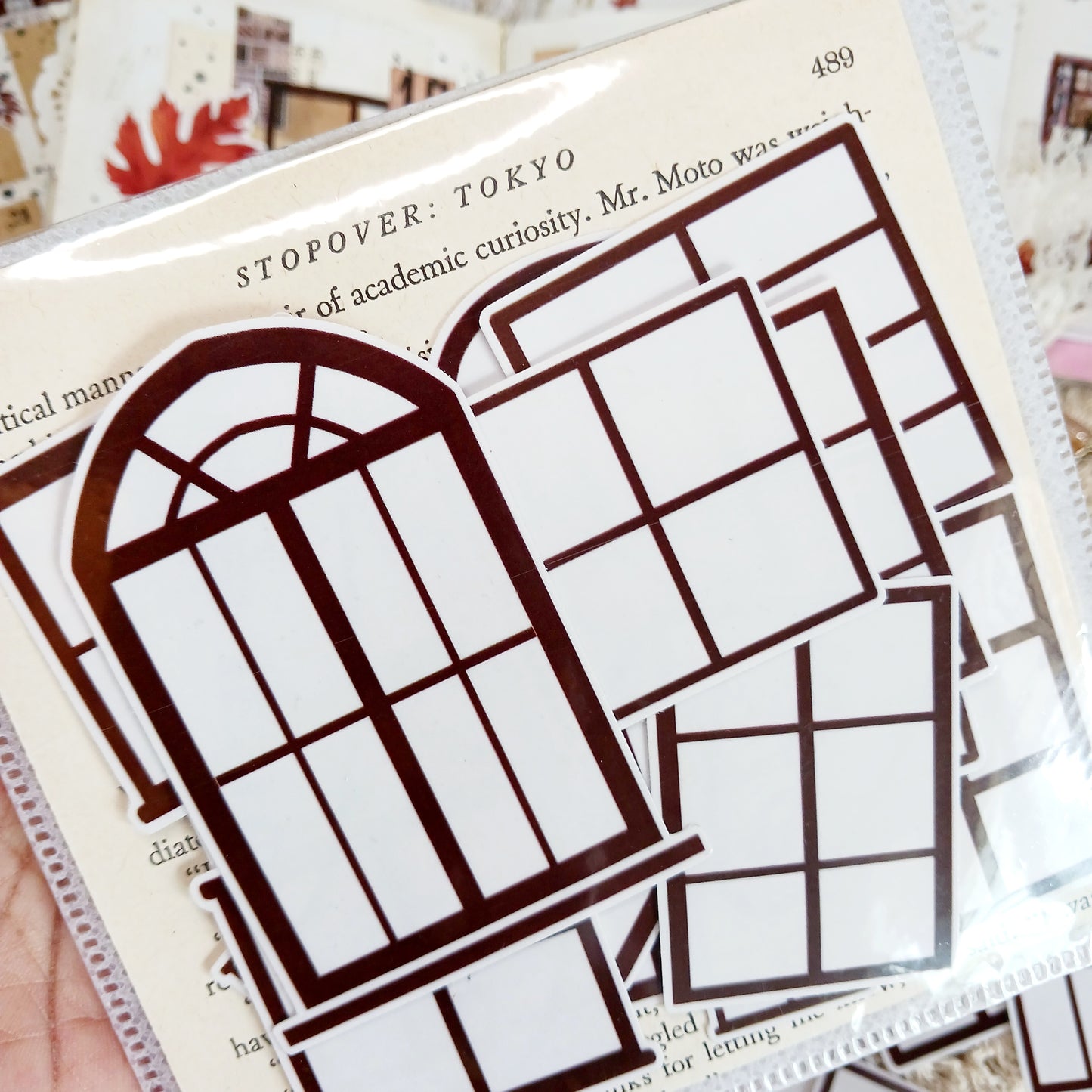 Sticker Pack -  Autumn Windows